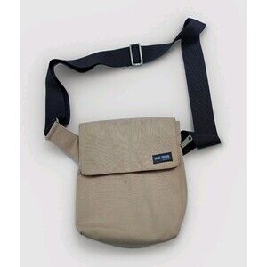 Jack Spade Greene Street Canvas Khaki Messenger Bag Satchel Shoulder Crossbody